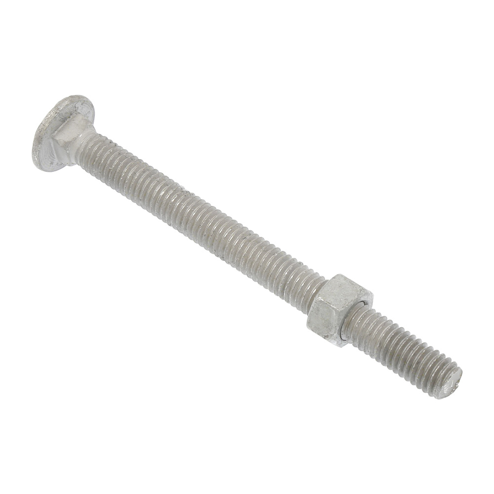 Carriage Bolt And Nut